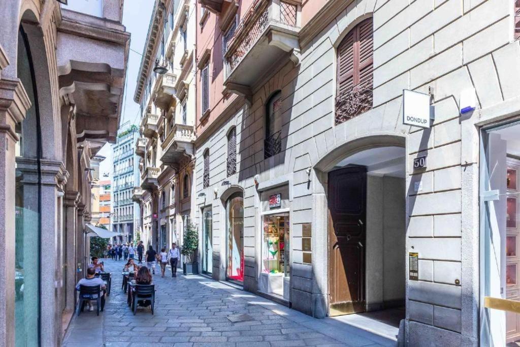 밀라노 Loft House Via Della Spiga 50 아파트 외부 사진
